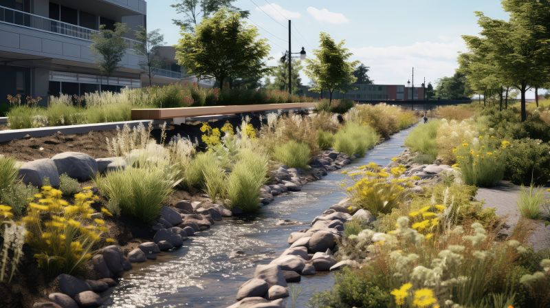 Landscape Drainage Project