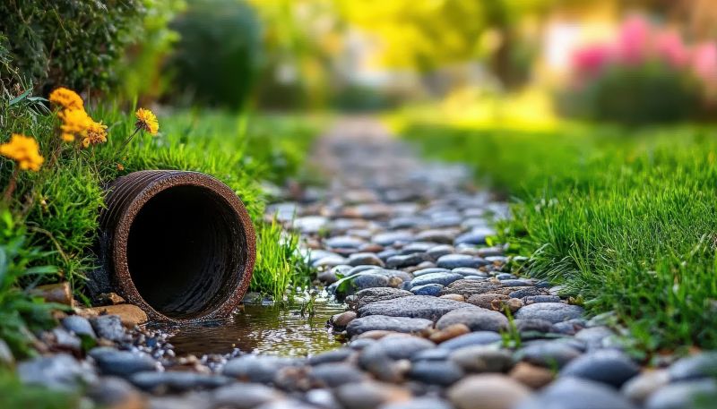 Landscaping Drainage Installation in Birmingham, AL